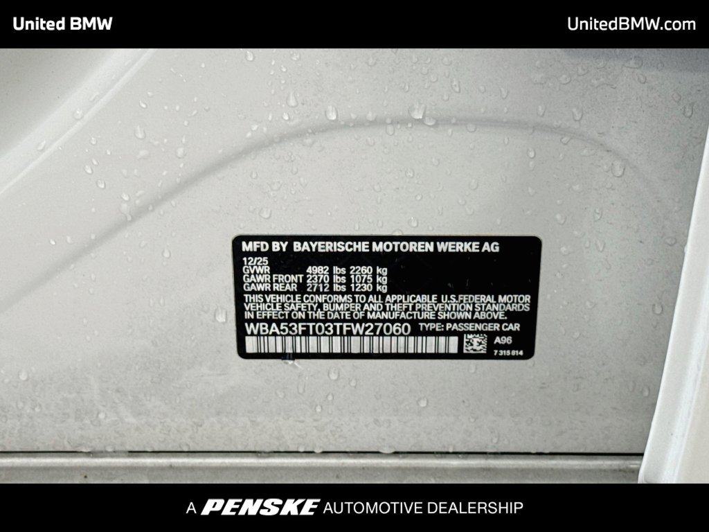Certified 2026 BMW M340i Sedan RWD image 22