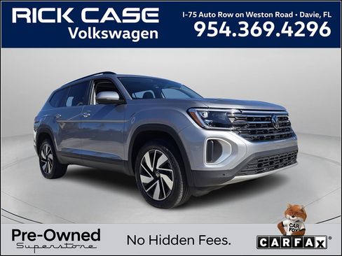 Certified 2025 Volkswagen Atlas SE w/ Panoramic Sunroof Package image 1