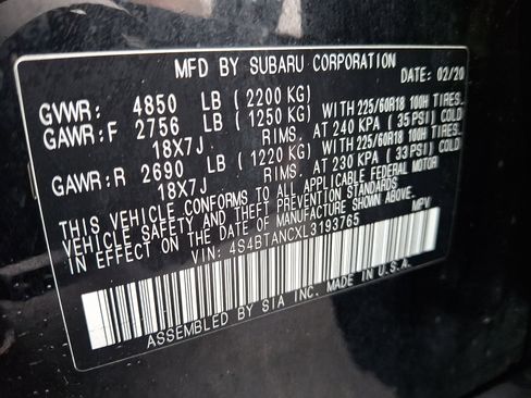 Used 2020 Subaru Outback Limited w/ Popular Package #2 image 29