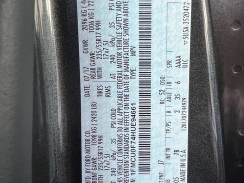 Used 2017 Ford Escape S FWD image 11