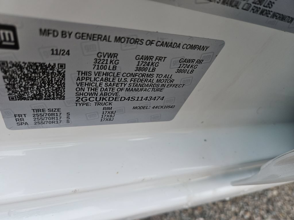 Certified 2025 Chevrolet Silverado 1500 LT AWD/4WD image 14