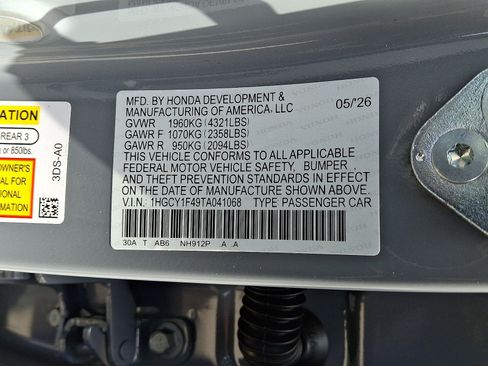 New 2026 Honda Accord SE image 10