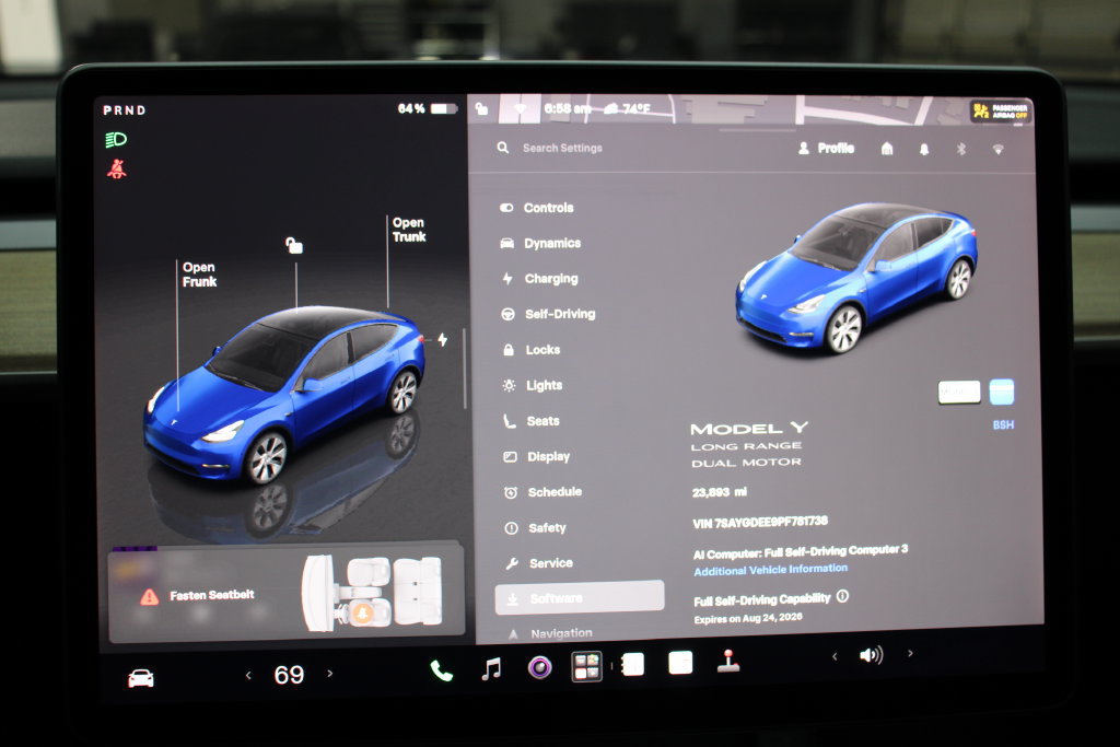 Used 2023 Tesla Model Y Long Range AWD/4WD image 7
