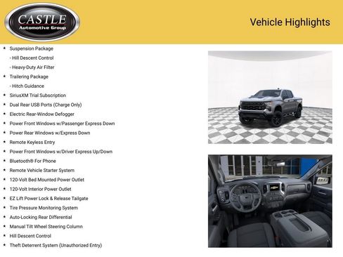 New 2026 Chevrolet Silverado 1500 Custom Trail Boss w/ Turbomax Blackout Package image 12