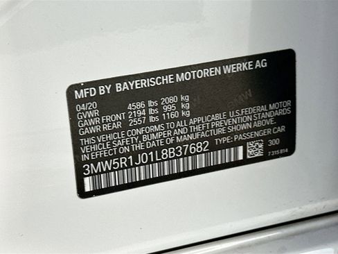 Used 2020 BMW 330i Sedan w/ Convenience Package image 35