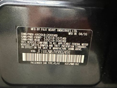 Used 2017 Subaru WRX STI AWD/4WD image 30