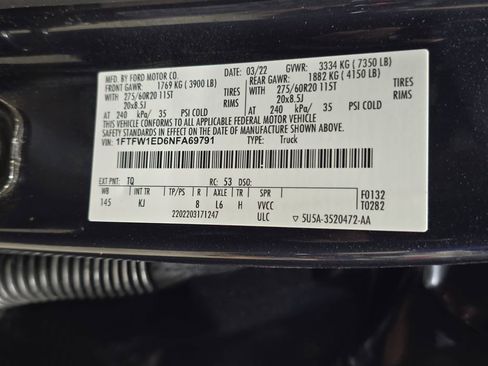 Used 2022 Ford F150 King Ranch w/ Equipment Group 601A High image 35