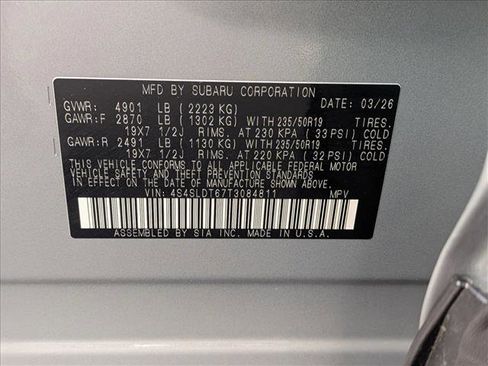 New 2026 Subaru Forester Touring AWD/4WD image 19