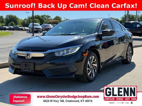 Used 2017 Honda Civic EX image 1