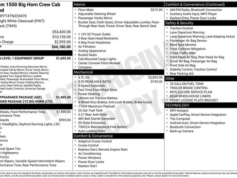 New 2026 RAM 1500 Big Horn AWD/4WD image 28