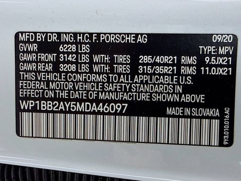 Certified 2021 Porsche Cayenne S AWD/4WD image 12