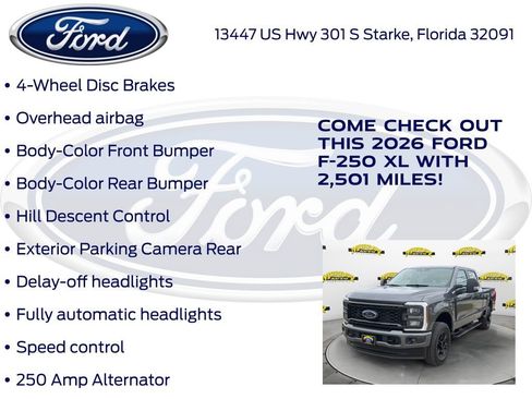 New 2026 Ford F250 XL w/ STX Appearance Package image 30