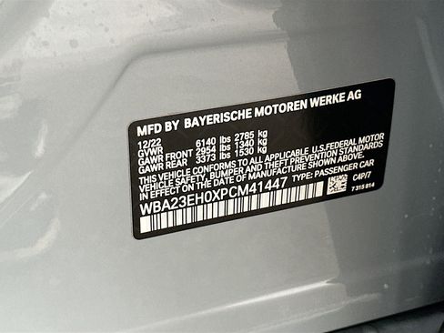 Certified 2023 BMW 740i 740i w/ Parking Assistance Package image 36