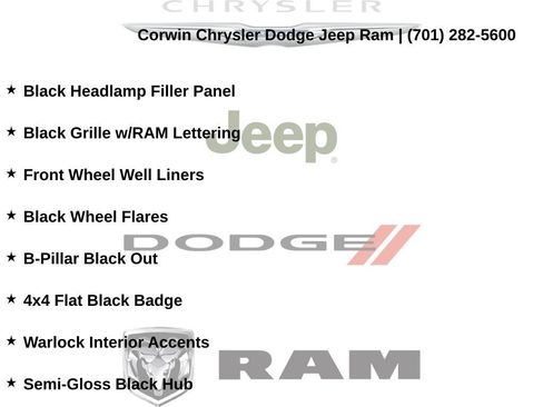 Certified 2022 RAM 1500 Classic Warlock AWD/4WD image 23
