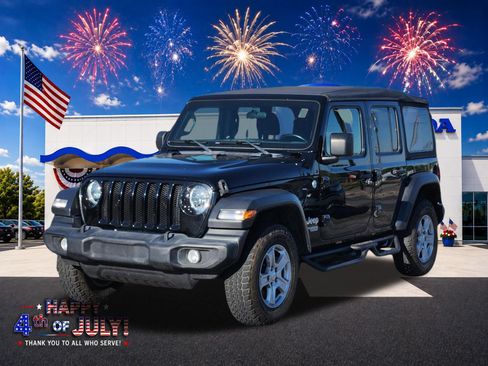 Used 2021 Jeep Wrangler Unlimited Sport AWD/4WD image 2