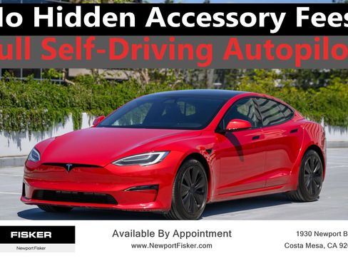 Used 2021 Tesla Model S Long Range AWD/4WD image 1