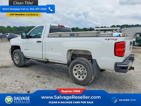 Used 2017 Chevrolet Silverado 2500 W/T w/ WT Fleet Convenience Package AWD/4WD image 3