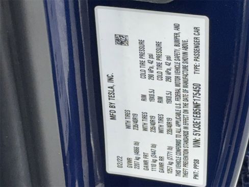 Used 2022 Tesla Model 3 Long Range image 61