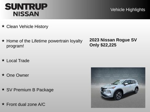 Used 2023 Nissan Rogue SV w/ SV Premium B Package AWD/4WD image 8