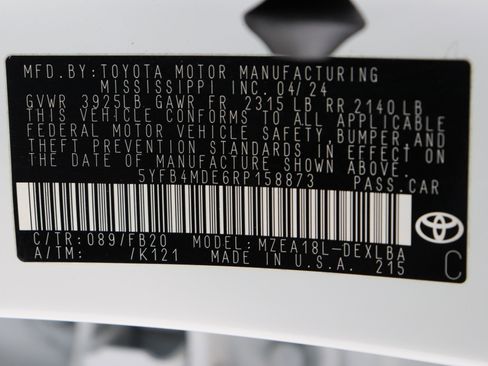 Used 2024 Toyota Corolla LE image 37