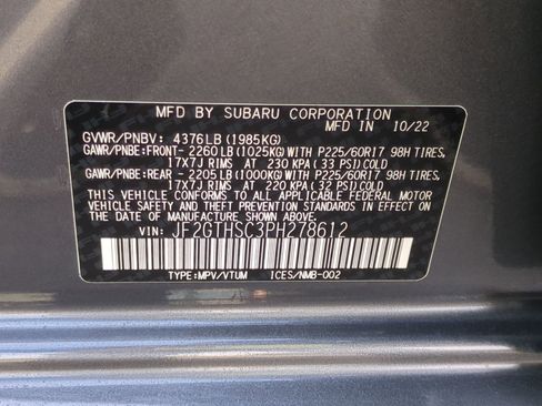 Used 2023 Subaru Crosstrek 2.5i Sport image 33