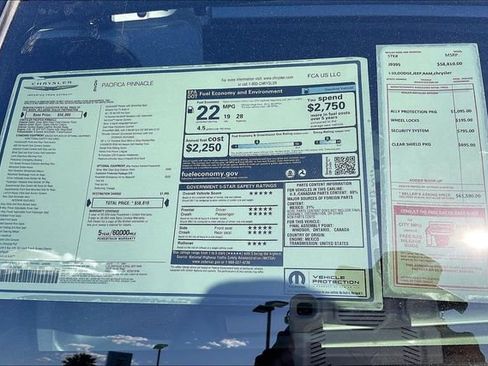 New 2026 Chrysler Pacifica Pinnacle image 16