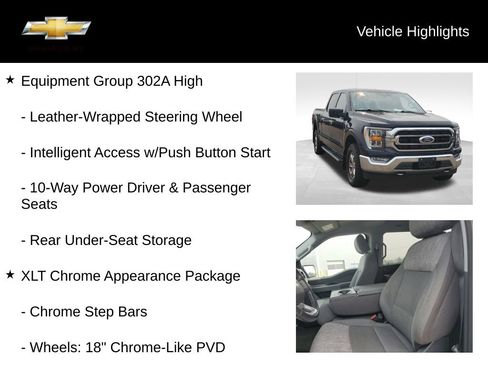 Used 2021 Ford F150 XLT w/ Equipment Group 302A High AWD/4WD image 19
