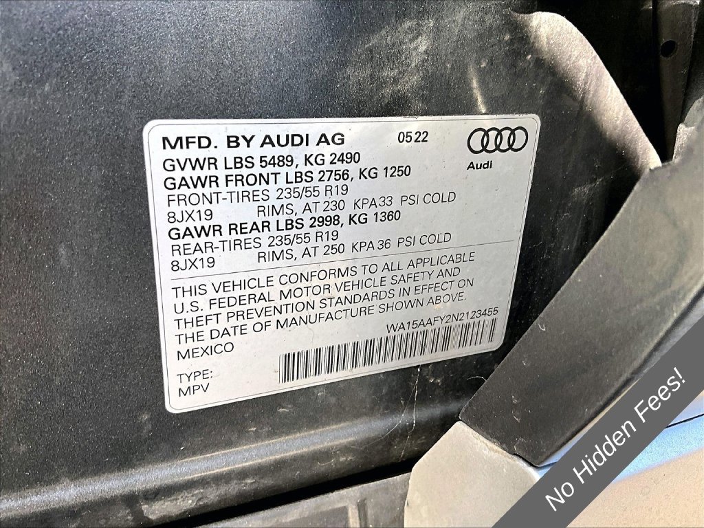 Used 2022 Audi Q5 2.0T Premium Plus AWD/4WD image 28