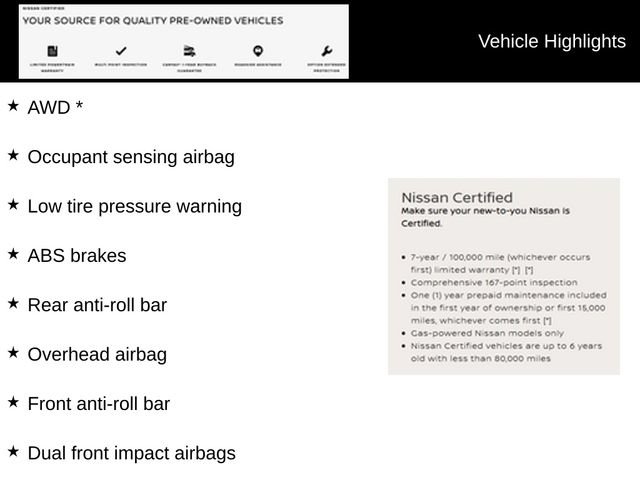 Certified 2025 Nissan Murano SV AWD/4WD image 9
