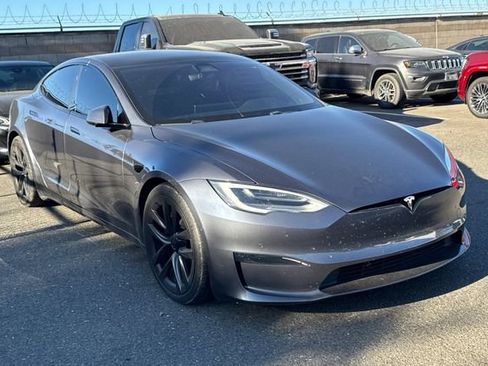 Used 2021 Tesla Model S Plaid AWD/4WD image 2