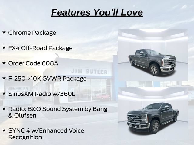 Used 2023 Ford F250 Lariat w/ Chrome Package AWD/4WD image 19