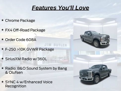 Used 2023 Ford F250 Lariat w/ Chrome Package AWD/4WD image 19