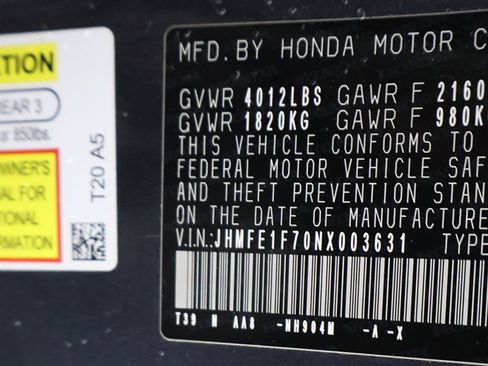 Used 2022 Honda Civic EX image 47