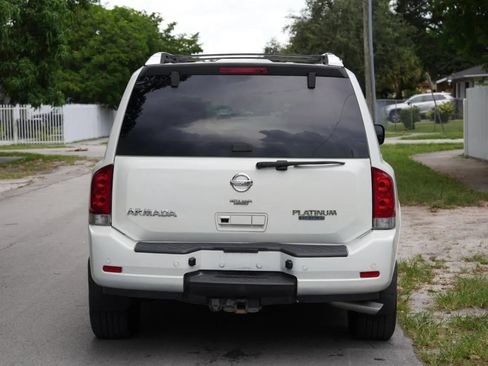 Used 2015 Nissan Armada Platinum w/ 2nd Row Captain Seat Package RWD image 7