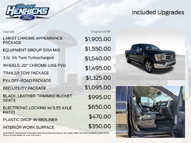 Used 2022 Ford F150 Lariat AWD/4WD image 7