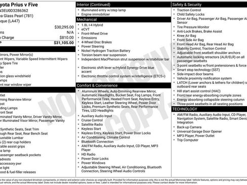 Used 2013 Toyota Prius V Five image 5