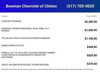 New 2026 Chevrolet Tahoe RST w/ Comfort Package video 4