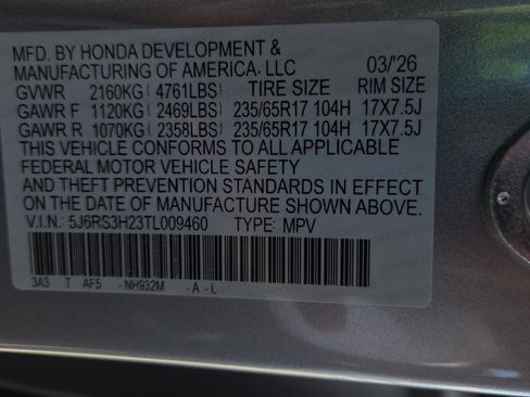 New 2026 Honda CR-V LX image 25