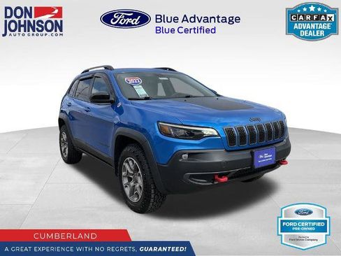 Used 2022 Jeep Cherokee Trailhawk image 1