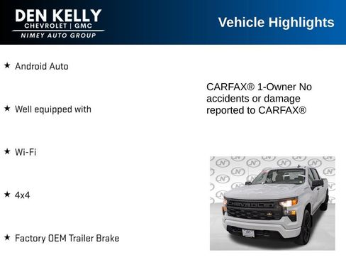 Used 2024 Chevrolet Silverado 1500 Custom AWD/4WD image 10