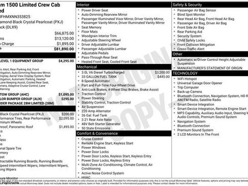 Used 2022 RAM 1500 Limited AWD/4WD image 7