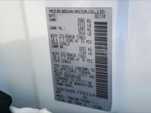 Used 2024 Nissan Rogue SV image 34