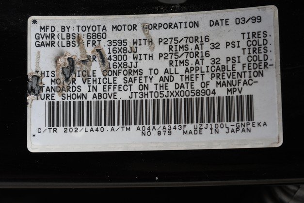 Used 1999 Toyota Land Cruiser AWD/4WD image 34