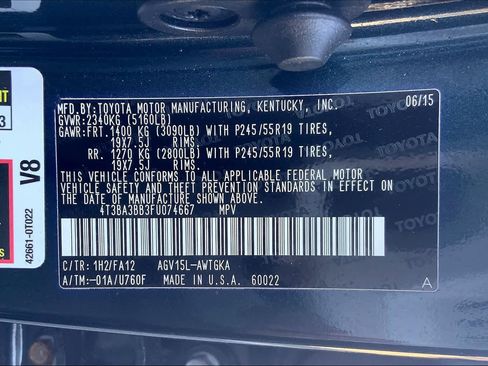 Used 2015 Toyota Venza LE image 37