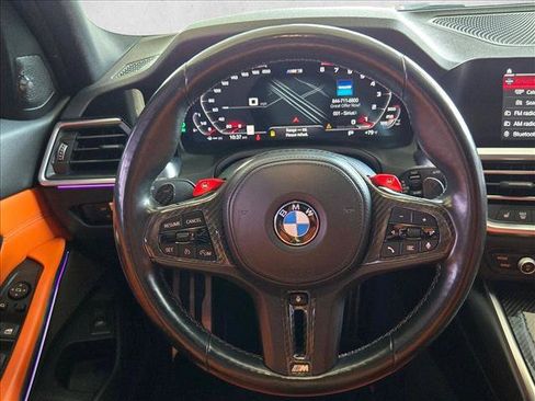 Used 2021 BMW M3 Competition w/ M Carbon Exterior Package RWD image 12