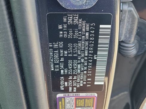 Used 2024 Kia Sorento SX FWD image 30