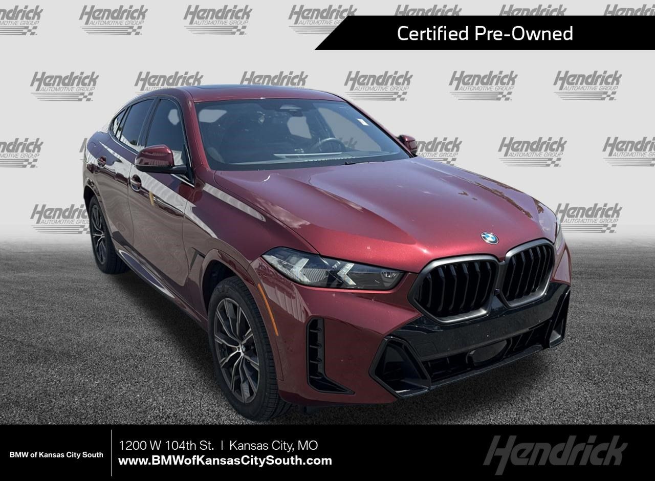 Certified 2027 BMW X6 xDrive40i w/ Premium Package AWD/4WD image 1
