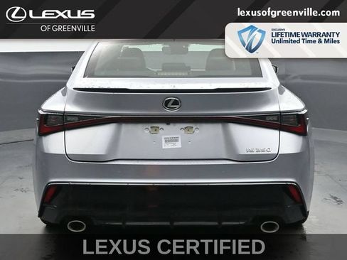 Certified 2023 Lexus IS 350 F Sport w/ Memory Package RWD image 7
