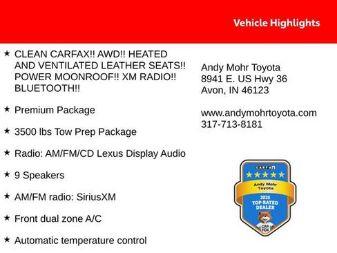 Used 2017 Lexus RX 350 AWD w/ Premium Package image 2