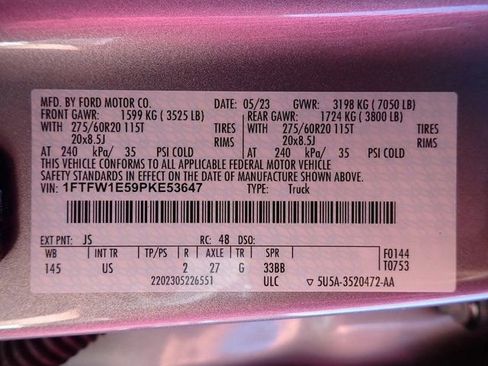 Used 2023 Ford F150 XLT w/ Equipment Group 302A High image 24